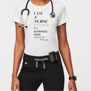 Figs “Nurse” white T-shirt